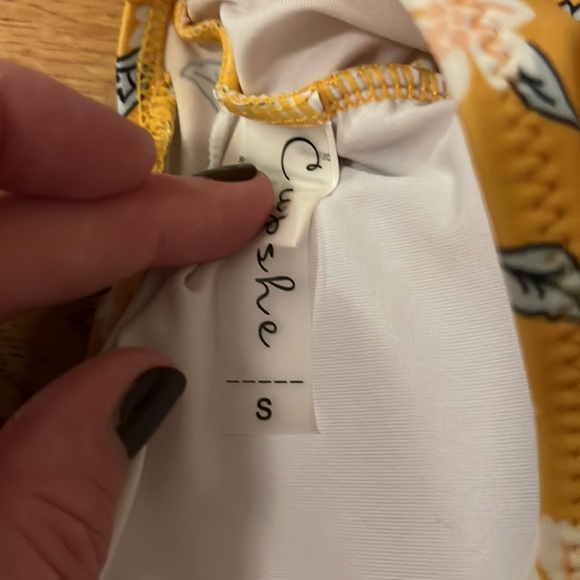 Mustard high-waist bikini - Picture 3 of 9